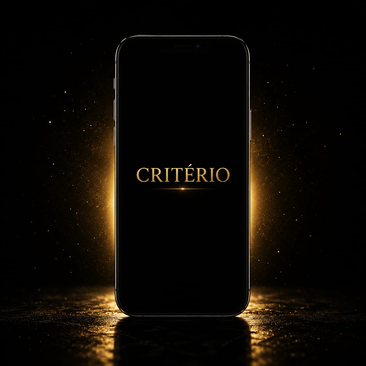 O aplicativo CRITÉRIO